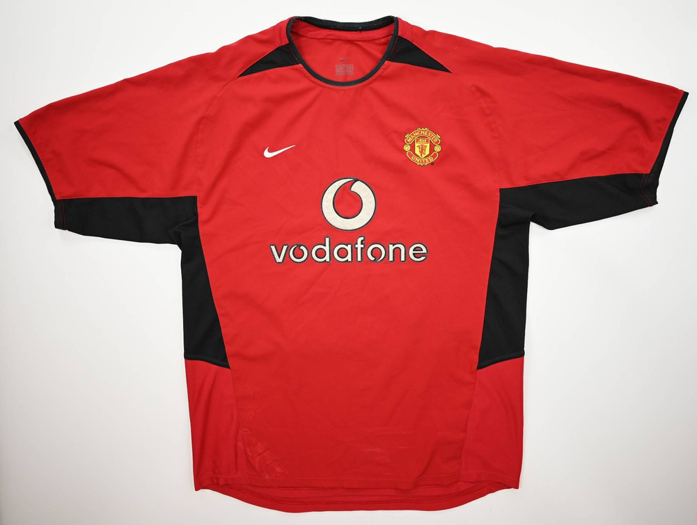 2002-04 MANCHESTER UNITED SHIRT L