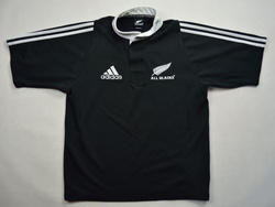 ALL BLACKS NEW ZEALAND RUGBY ADIDAS SHIRT S