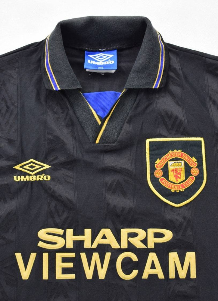1993-95 MANCHESTER UNITED *SHARPE* SHIRT XXL