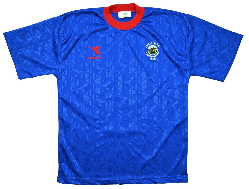 1995-96 LINFIELD FC SHIRT S