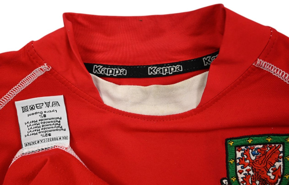 2002-04 WALES SHIRT M