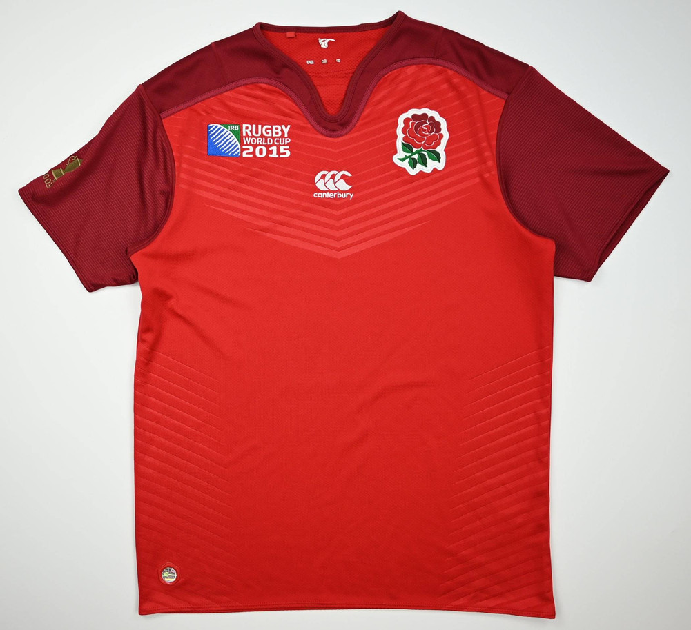 ENGLAND RUGBY WORLD CUP 2015 SHIRT M