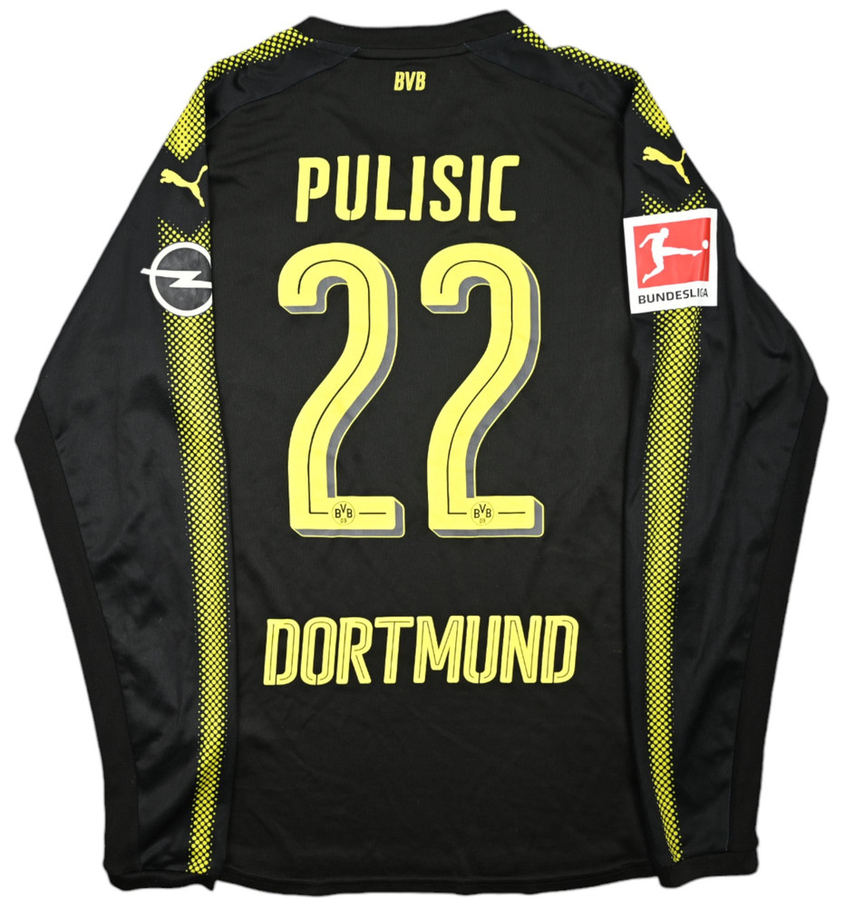 2017-18 BORUSSIA DORTMUND *PULISIC* LONGSLEEVE M
