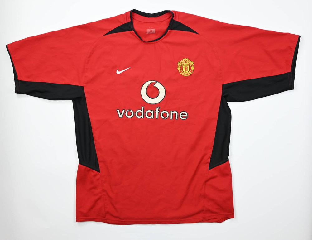 2002-04 MANCHESTER UNITED SHIRT L