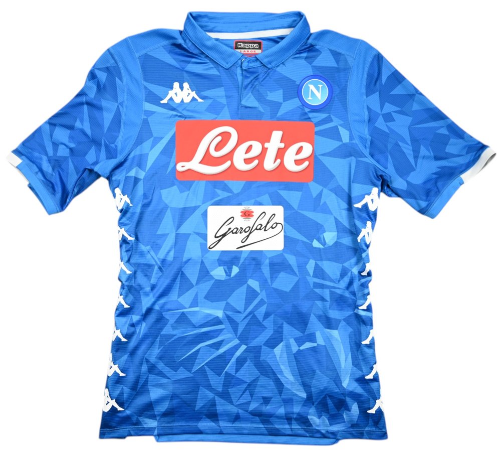 2018-19 SSC NAPOLI *MILIK* MATCH ISUUE SHIRT L