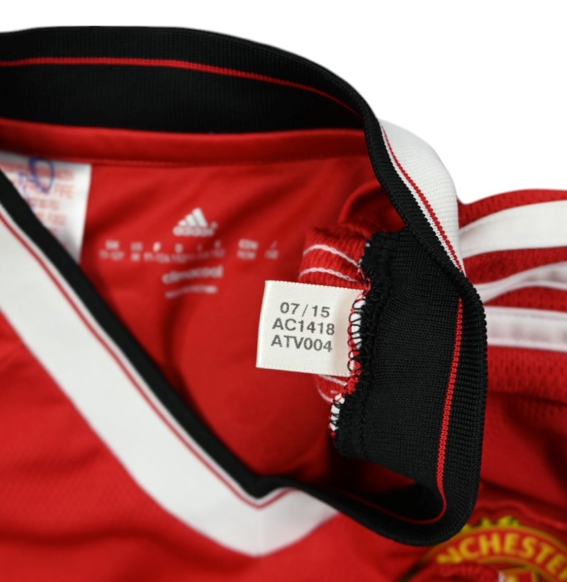 2015-16 MANCHESTER UNITED *ROONEY* SHIRT M. BOYS