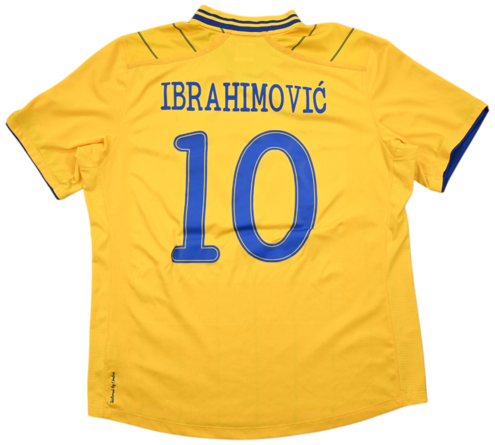 2012-13 SWEDEN *IBRAHIMOVIC* SHIRT L