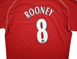 2006-07 MANCHESTER UNITED *ROONEY* SHIRT XL