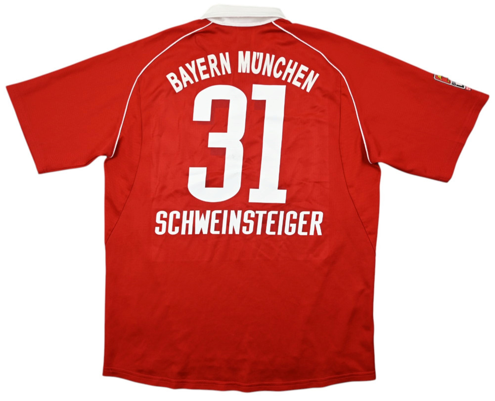 2005-06 BAYERN MUNCHEN *SCHWEINSTEIGER* KOSZULKA L