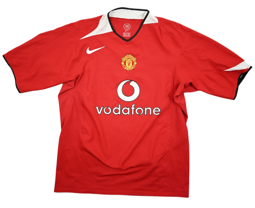 2004-06 MANCHESTER UNITED *RONALDO* SHIRT L