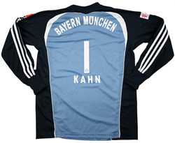 2007-08 BAYERN MUNCHEN *KAHN* GOALKEEPER LONGSLEEVE SHIRT XL. BOYS/S