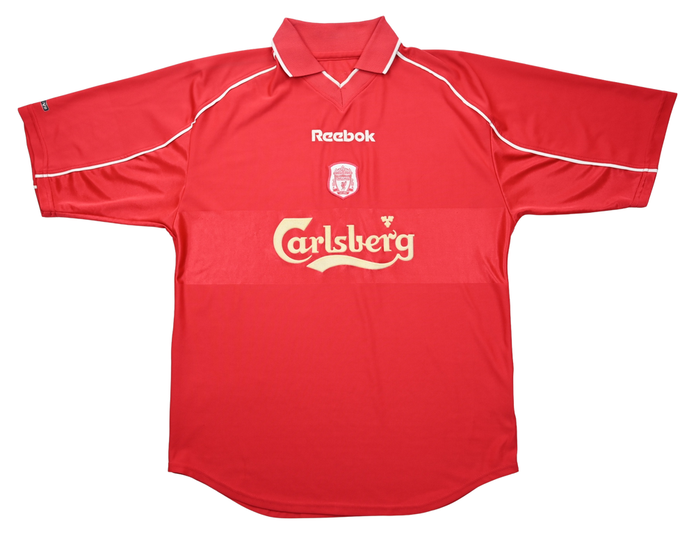 2000-02 LIVERPOOL *GERRARD* SHIRT M