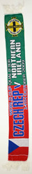 CZECH REPUBLIC VS NORTHEN IRELAND SCARF