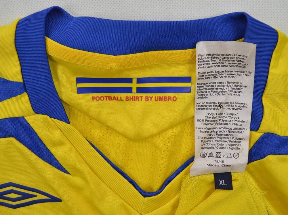 2007-09 SWEDEN SHIRT XL