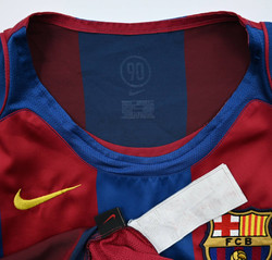 2004-05 FC BARCELONA SHIRT XL. BOYS