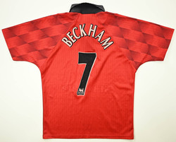 1996-98 MANCHESTER UNITED *BECKHAM* SHIRT XS