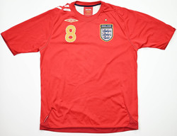 2006-08 ENGLAND *LAMPARD* SHIRT L