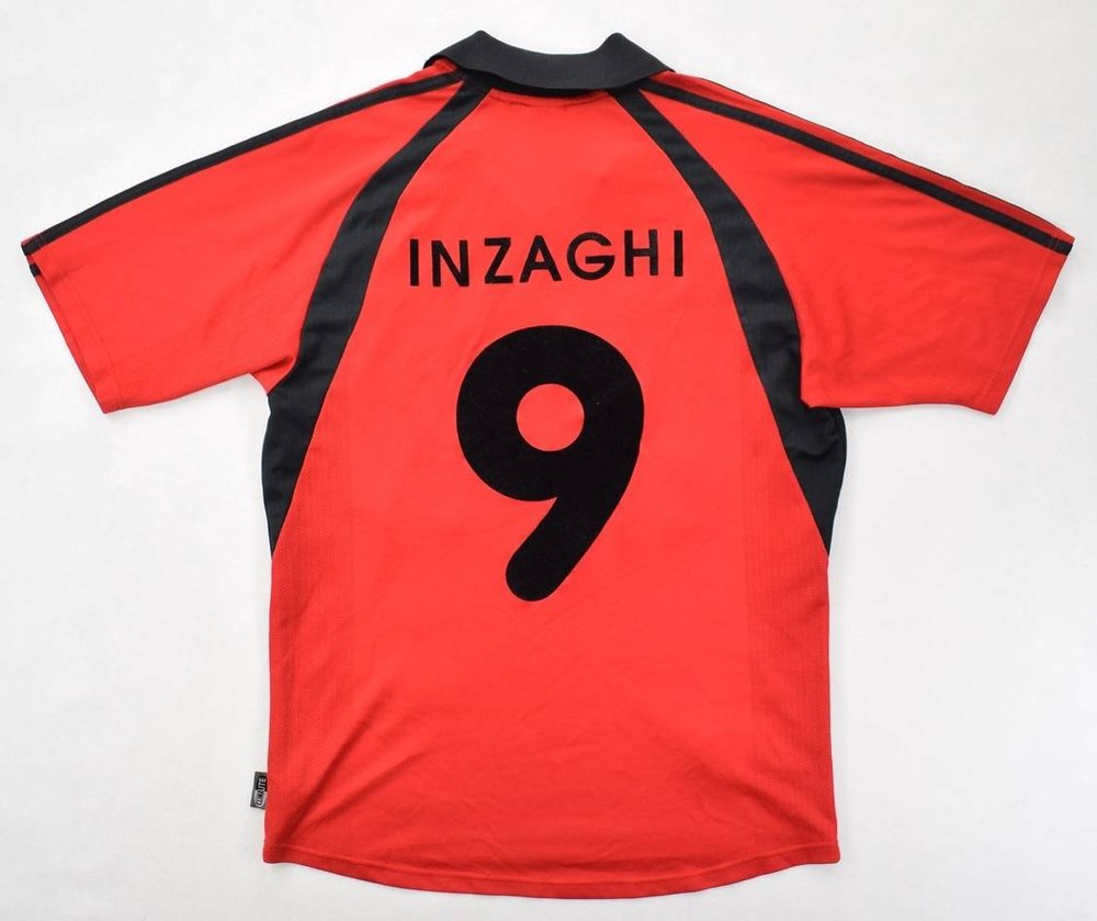 2001-02 AC MILAN *INZAGHI* SHIRT S