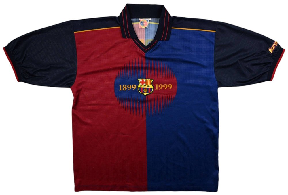 1999-00 FC BARCELONA *GUARDIOLA* SHIRT 2XL