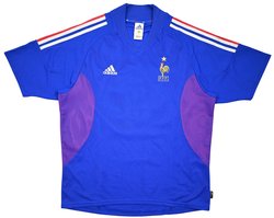 2002-04 FRANCE *ZIDANE* SHIRT L