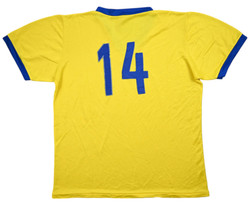 Vintage Football Shirts for team - 7 pieces Yellow-Blue