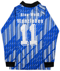 BLAU-WEIB WANZLEBEN #11 LONGSLEEVE XS. BOYS