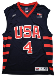 USA *IVERSON* BASKETBALL SHIRT M