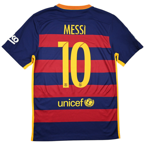 2015-16 FC BARCELONA *MESSI* SHIRT S