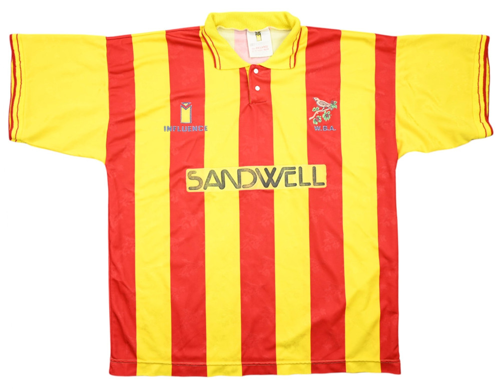 1991-92 WEST BROMWICH ALBION SHIRT XL