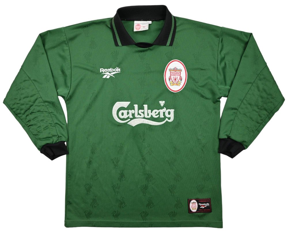 1996-97 LIVERPOOL GOALKEEPER SHIRT M