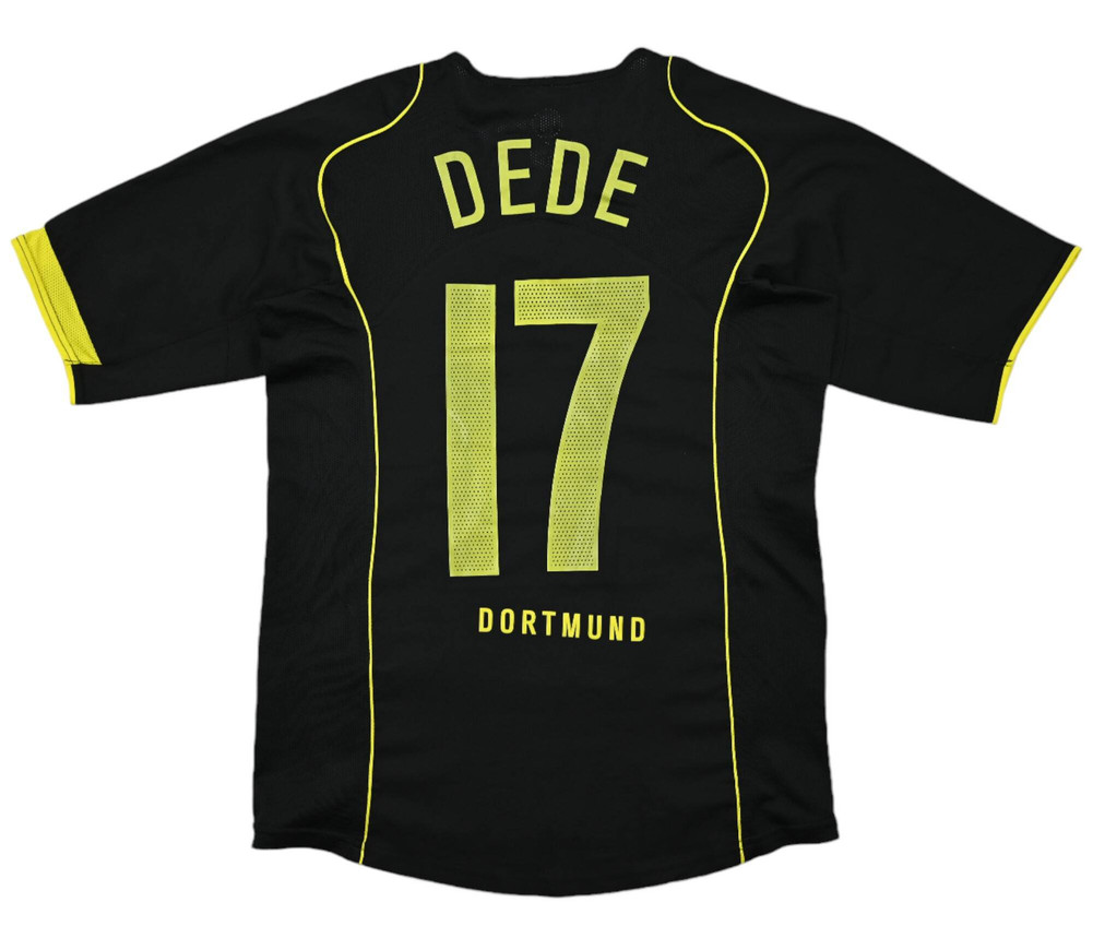 2004-05 BORUSSIA DORTMUND *DEDE* SHIRT S