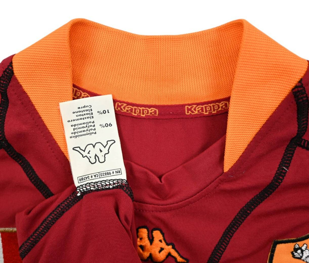 2001-02 AS ROMA SHIRT XL
