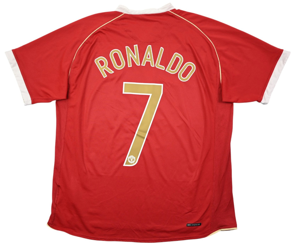 2006-07 MANCHESTER UNITED *RONALDO* SHIRT L