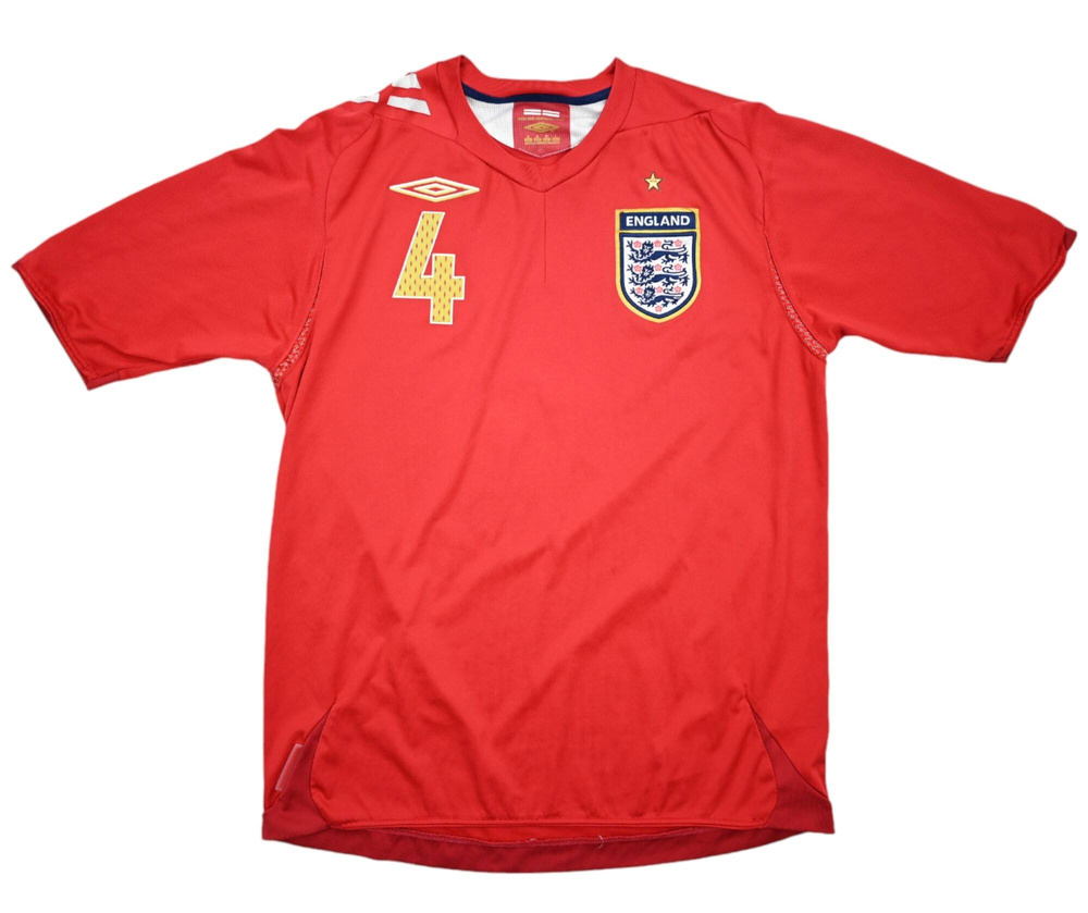 2006-08 ENGLAND *GERRARD* SHIRT M