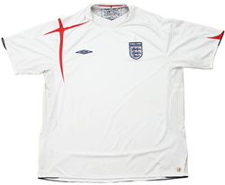 2005-07 ENGLAND SHIRT 3XL