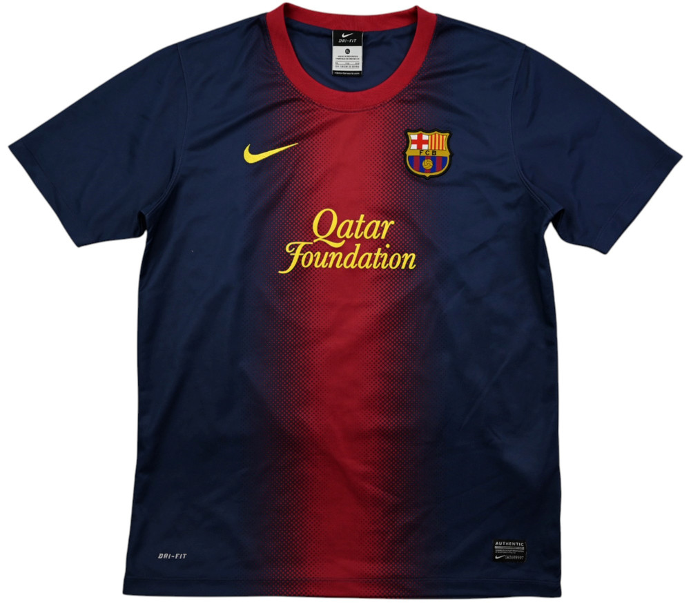 2012-13 BARCELONA *MESSI* SHIRT XL. BOYS