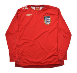 2006-08 ENGLAND LONGSLEEVE SHIRT XL