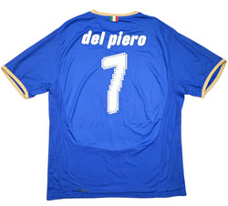 2007-08 ITALY *DEL PIERO* SHIRT XXL