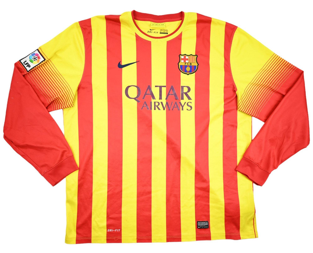2013-14 FC BARCELONA LONGSLEEVE XXL