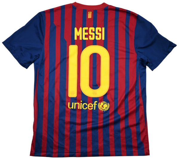 2011-12 BARCELONA *MESSI* SHIRT L