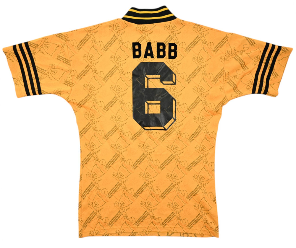1994-96 LIVERPOOL *BABB* SHIRT S