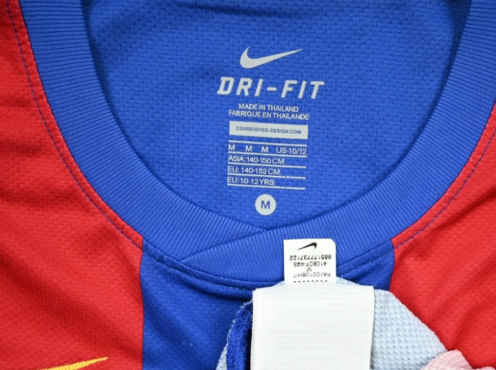 2010-12 FC BASEL SHIRT M. BOYS 