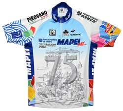 SANTINI MAPEI SHIMANO CYCLING SHIRT S