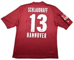 2011-12 HANNOVER 96 *SCHLAUDRAFF* SHIRT L/XL
