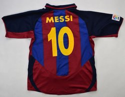 2003-04 FC BARCELONA *MESSI* SHIRT M