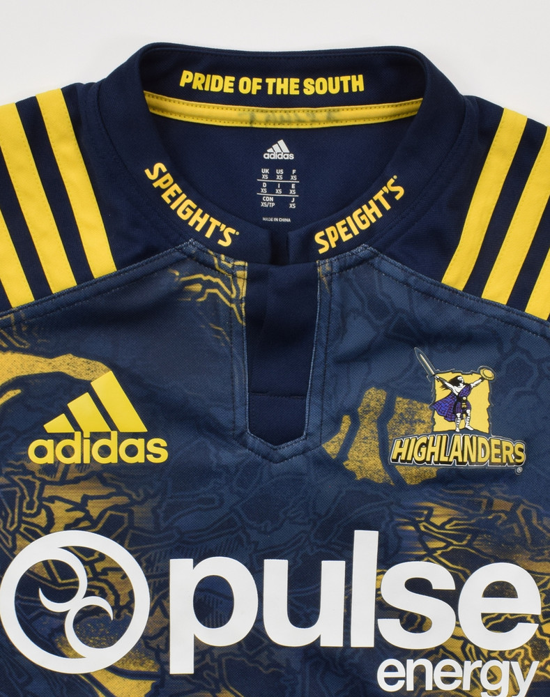 HIGHLANDERS RUGBY ADIDAS SHIRT XS