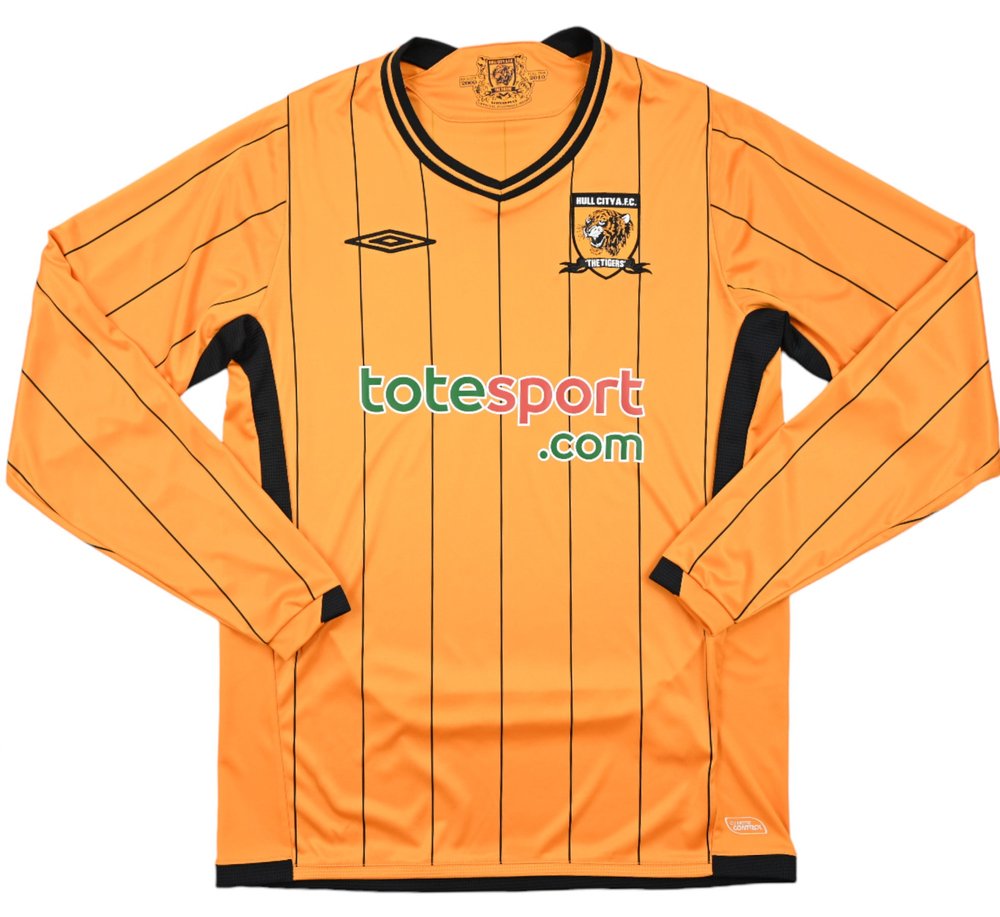 2009-10 HULL CITY LONGSLEEVE SHIRT S