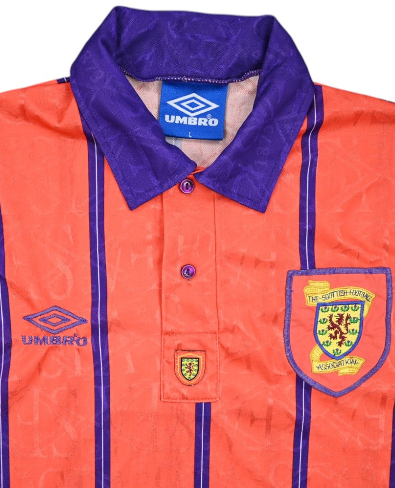 1993-95 SCOTLAND SHIRT L