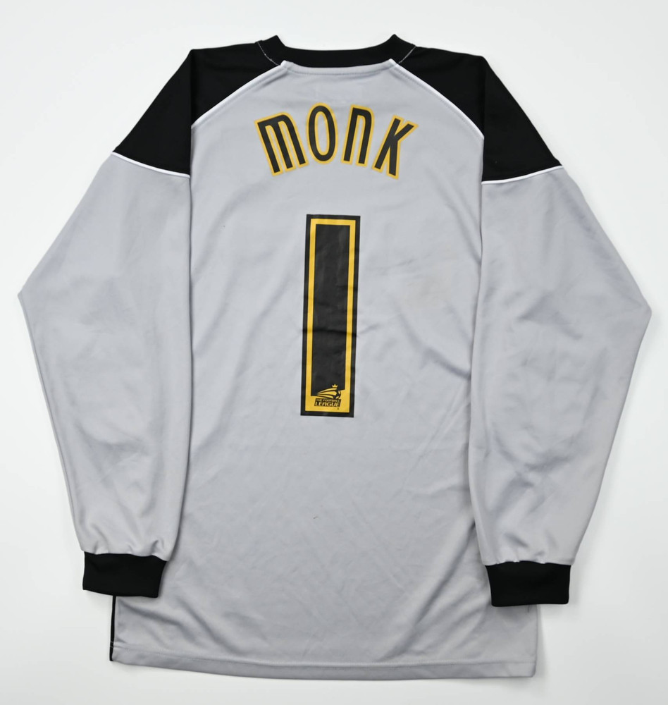 2006-07 NORWICH CITY *MONK* GOALKEEPER SHIRT S