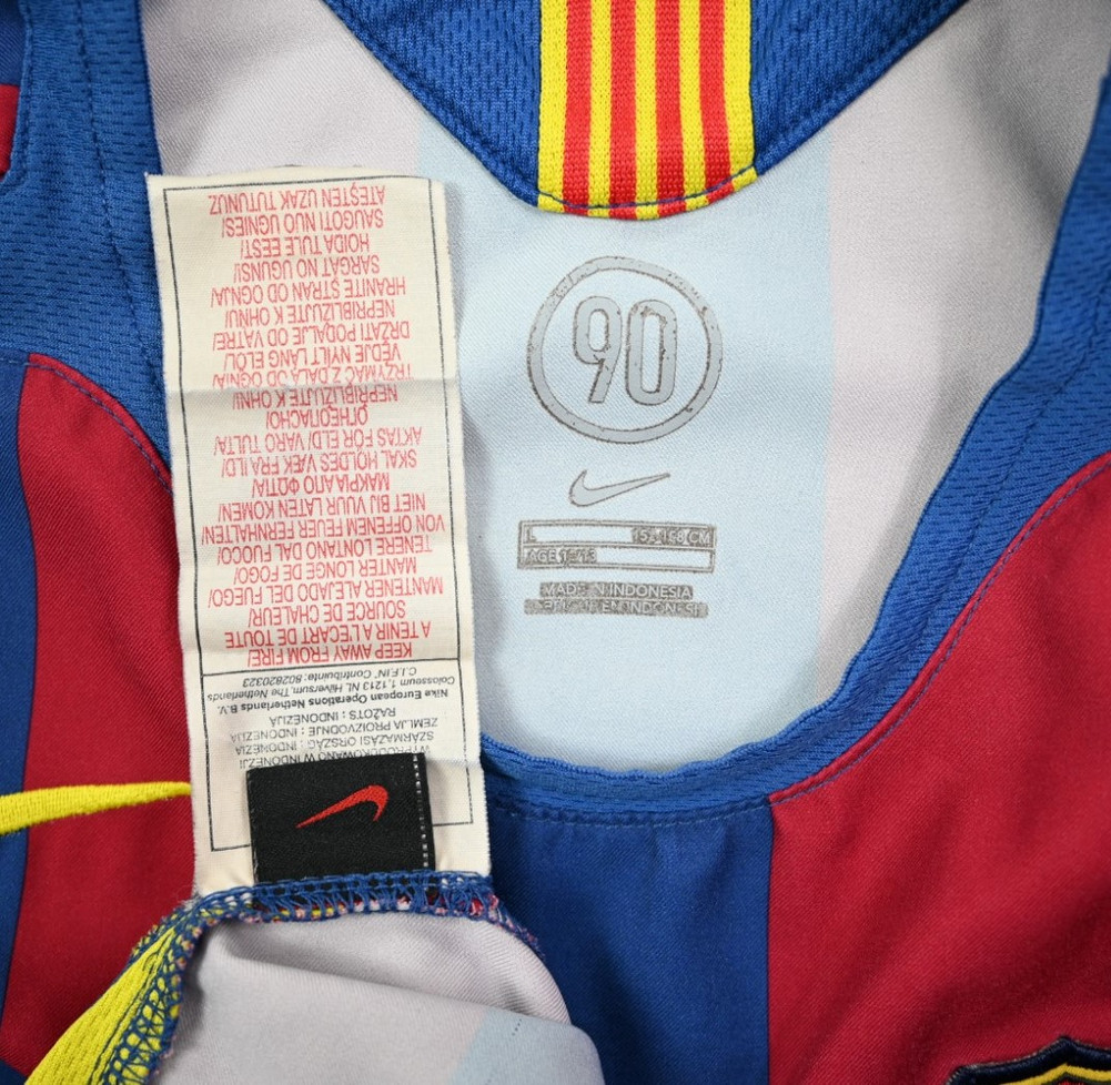 2005-06 BARCELONA KOSZULKA L. BOYS